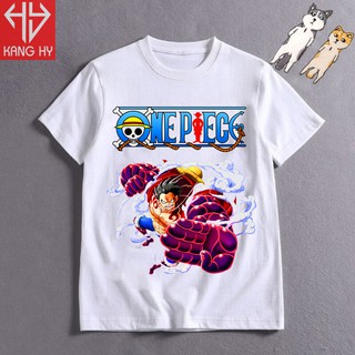 áo thun  In hình luffy haki gear 4 siêu ngầu one piece F105