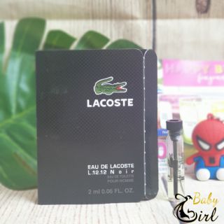 Nước hoa sample nam chính hãng Lacoste đen