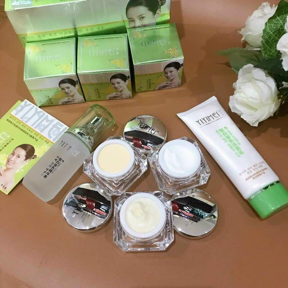 Kem Dưỡng Da💖FREESHIP💖Bộ Mỹ Phẩm Dưỡng Trắng Da Ngừa Nám YiYiMei Cao Cấp | BigBuy360 - bigbuy360.vn