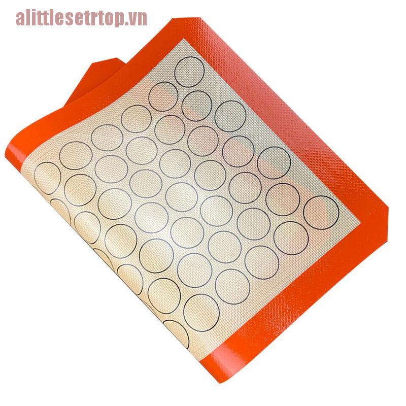 Thảm Silicone Nướng Bánh Macaron Chống Dính