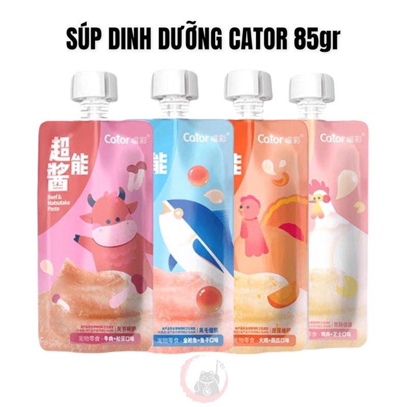 Súp thưởng giàu dinh dưỡng Cator 85gr