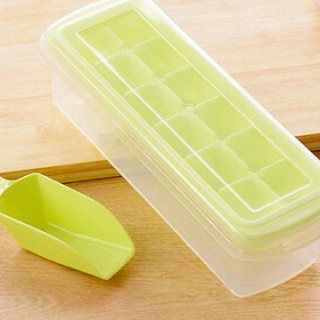 Bộ dụng cụ làm đá 18 viên kèm khay đựng 9845
