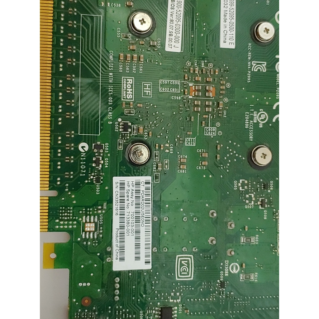 Card màn hình chuyên autocad VGA Quadro K2000