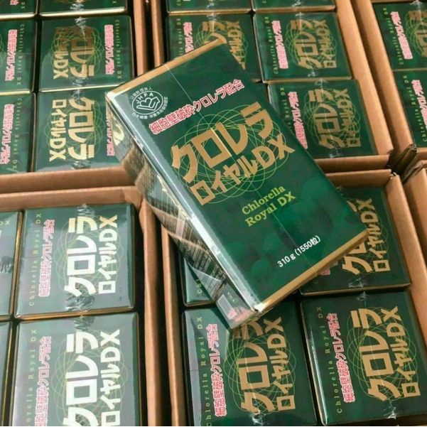 Tảo lục Chlorella Royal DX Nhật Bản 1550 viên