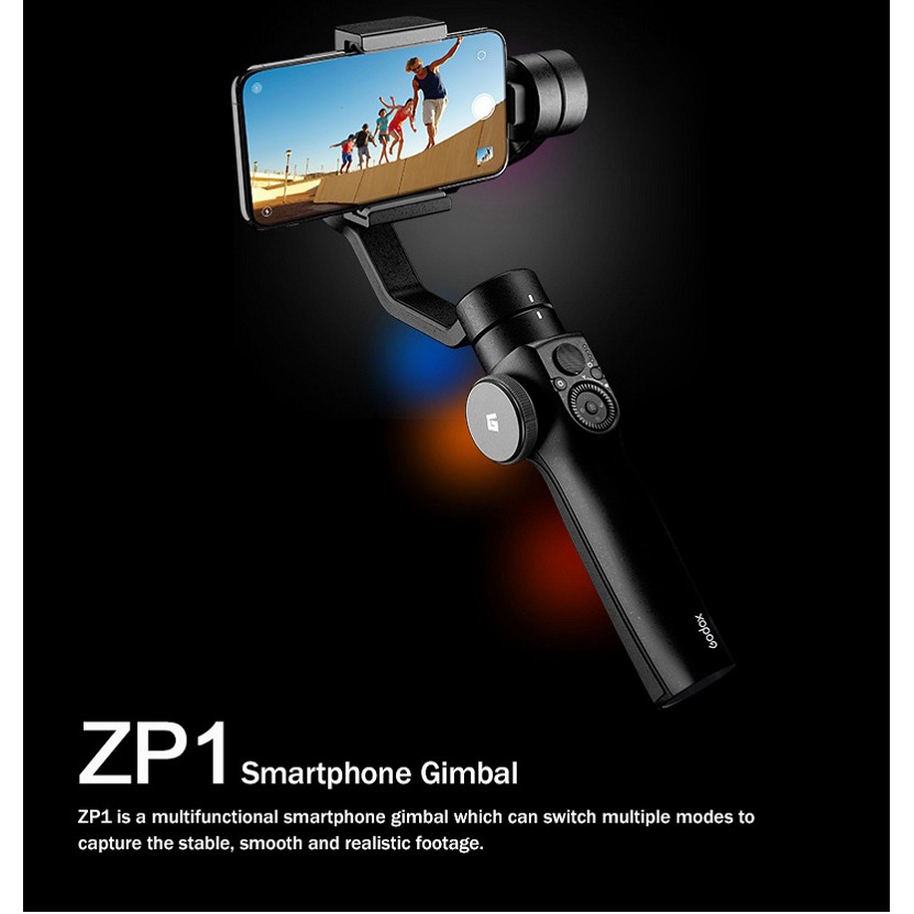 Tay cầm chống rung Gimbal Smartphone godox ZP1 Minh Đức