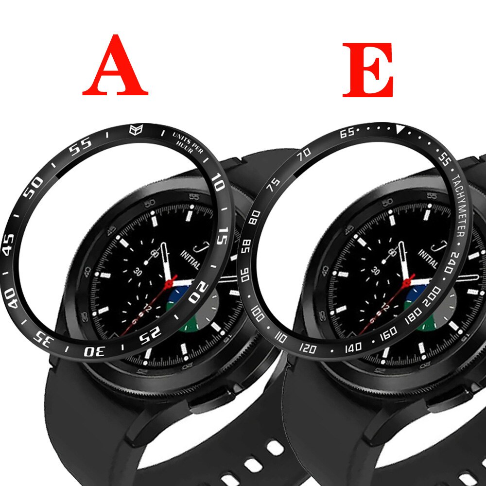 Ốp Đồng Hồ Bezel Bằng Thép Không Gỉ Cho Samsung galaxy watch 4 Classic 42mm 46mm