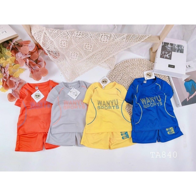 bộ thể thao bé trai 1-4 tuổi