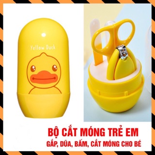 BỘ DỤNG CỤ CHĂM SÓC MÓNG CHO BÉ - Bấm móng, giũa, kẹp gắp, bấm lông mi