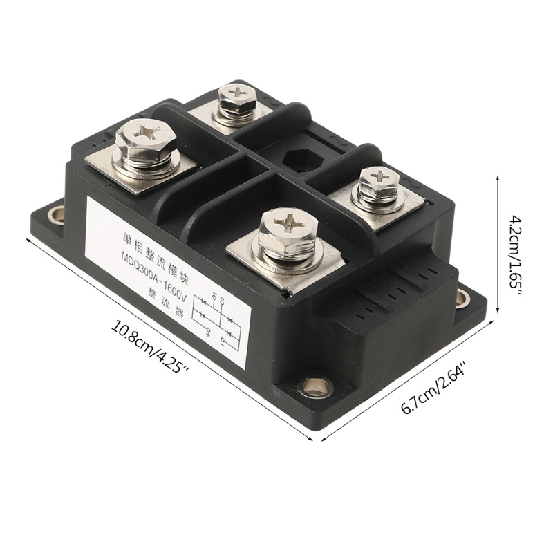 Mô Đun Chỉnh Lưu Bốn Giai Đoạn MDQ 300A 1600V