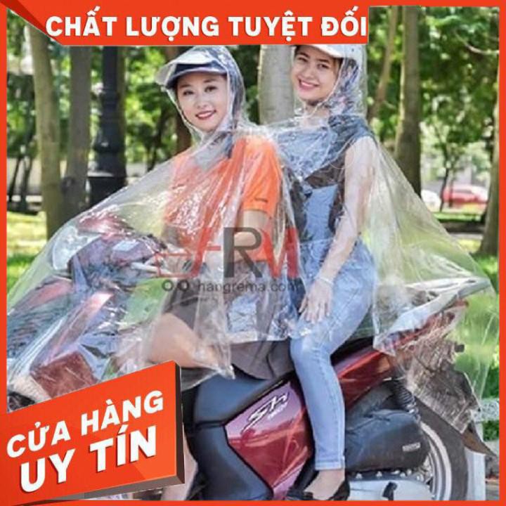 [XẢ KHO+FREE SHIP] Áo mưa trong suốt 1 đầu và 2 đầu tiện dụng