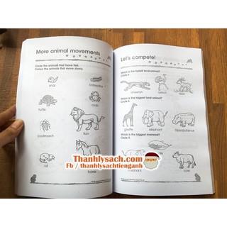 Đồ chơi - 300 practice KINDERGARTEN ENGLISH, MATHS & SCIENCE Bộ 3 Q