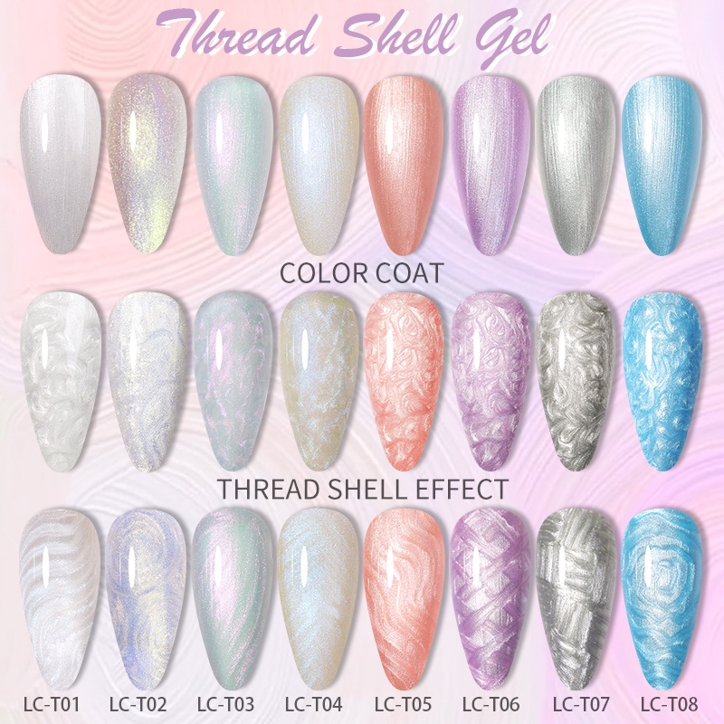 Sơn gel móng tay UR SUGAR hình vỏ sò thiết kế mới độc đáo 7ml
