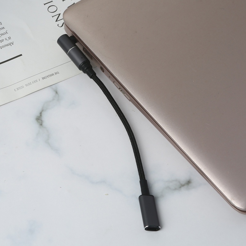 Dây Cáp Sạc Nhanh Chuyển Đổi Từ Tính Cổng USB Type C Sang Đầu Cắm 5 * 2 1mm