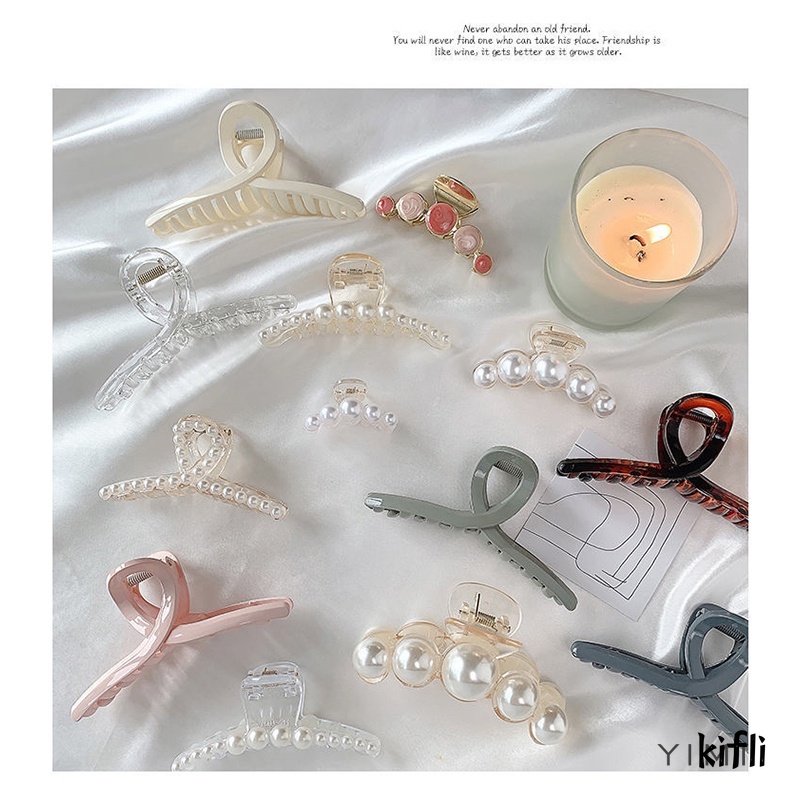 Kẹp Tóc Kiểu Dáng Đơn Giản Thời Trang Phong Cách Hàn Quốc Cho Nữ