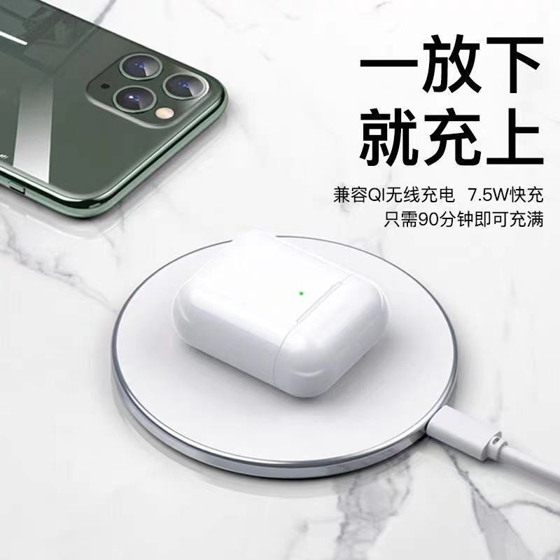 Apple Chính Hãngi12pro/x/xs/11/12/6/8p/7pTai Nghe Bluetooth Không Dây Đầy Đủ Tính Năng Siêu Tiết Kiệm Pin