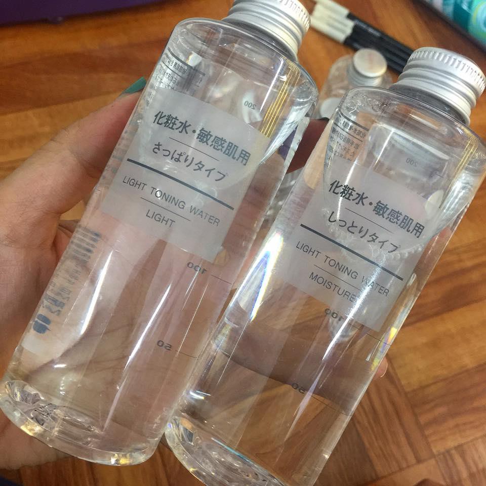 Nước Hoa Hồng Muji Light Toning Water 200ml