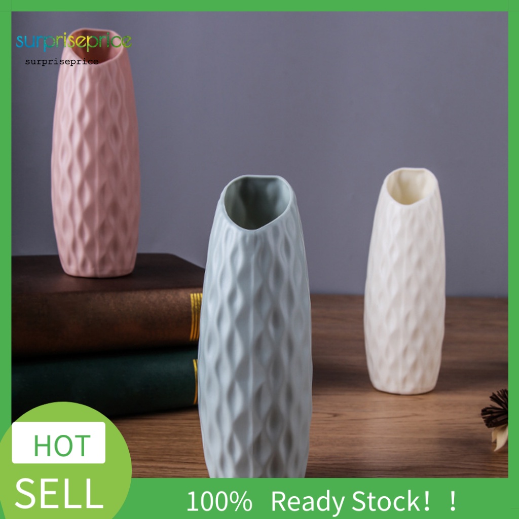 Lọ Hoa Bằng Sứ Phong Cách Bắc Âu Nhỏ Gọn Dùng Trang Trí Bàn Ăn