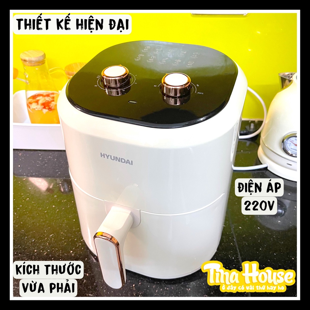 Nồi chiên không dầu chính hãng HUYNDAI dung tích 4.5L