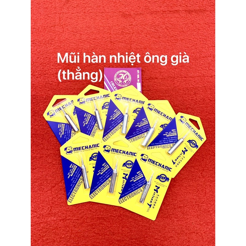 mũi hàn nhiệt (40w) hiệu ông già : công - thẳng - lưỡi dao