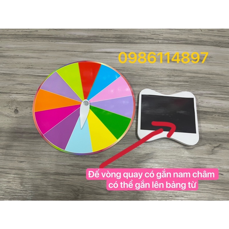 [Tặng Kèm Bút Dạ] VÒNG QUAY️ CHIẾC NÓN KÌ DIỆU✍️ giáo cụ dạy học Có Thể Viết Lên và Xóa Dễ Dàng