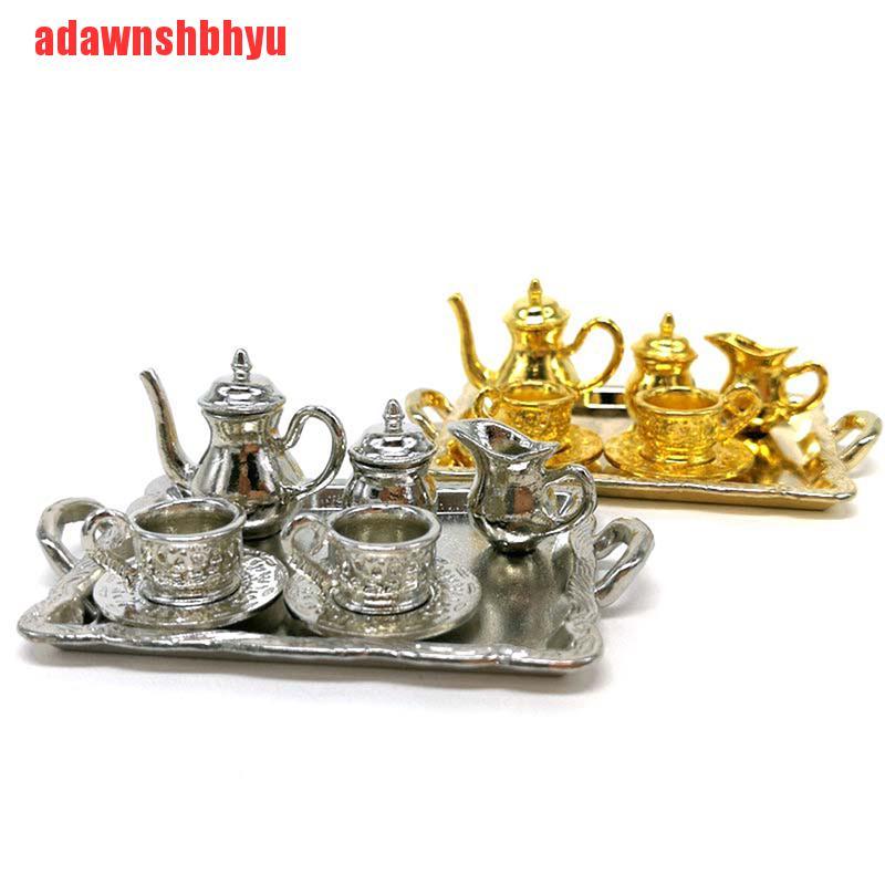 Set 10 Ly Uống Trà Tỉ Lệ 1: 12 Dùng Để Trang Trí Nhà Búp Bê