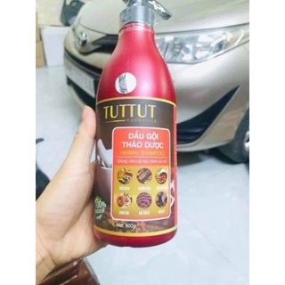 Dầu Gội Thảo Dược TUTTUT 800g Giảm Gàu Đen Tóc