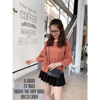 Áo Kiểu BabyDoll Thắt Nơ Sau ( Hình Thật Ảnh Cuối)