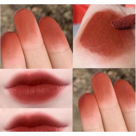 Set 3 Cây Son Kem Lì Herorange Fluffy Lip Glaze