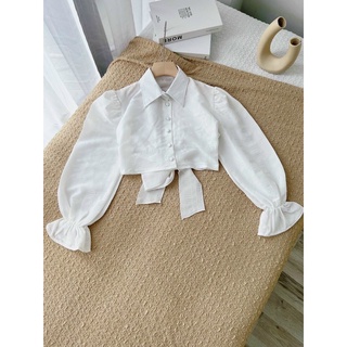 ÁO CROPTOP CỘT NƠ LƯNG