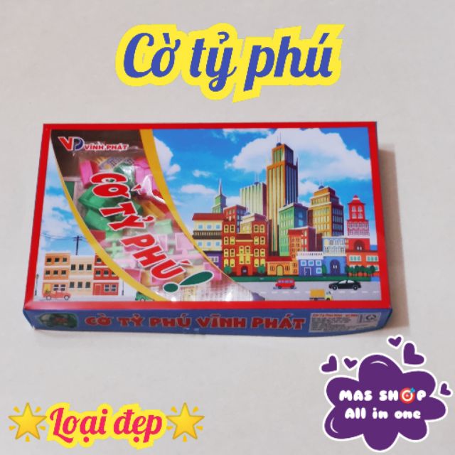 Cờ tỷ phú loại đẹp - Trò chơi giải trí