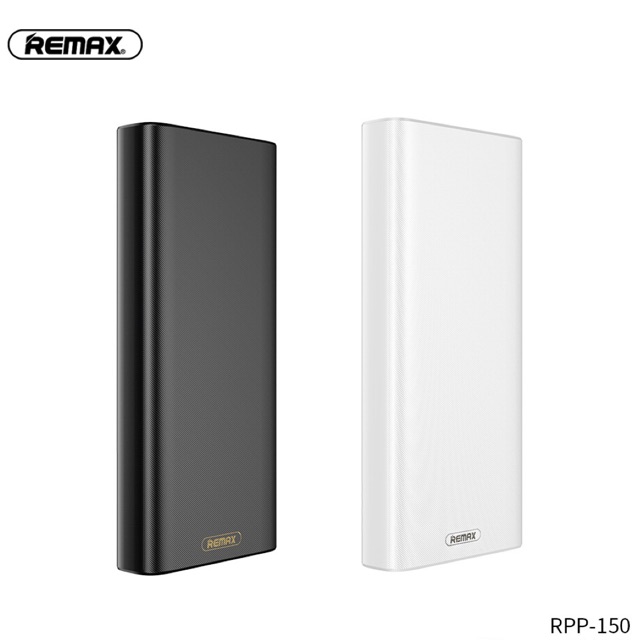 Pin sạc dự phòng remax RPP-150 dung lượng 20000mAh - Sạc dự phòng có 2 cổng usb đầu sạc 2 cổng