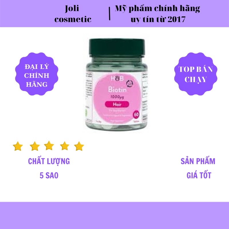 Mọc tóc biotin