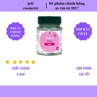 Mọc tóc biotin