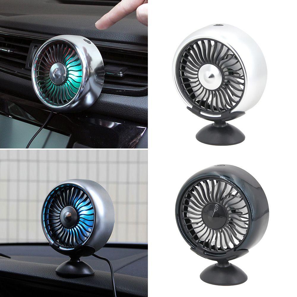 Quạt Làm Mát Xoay Được Gắn Bảng Điều Khiển Xe Hơi Tiện Dụng