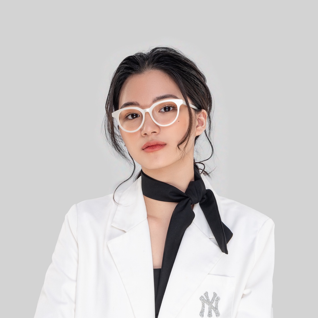Gọng kính cận nữ WeeHours BAE , dáng mắt mèo thời trang,  nhựa Acetate cao cấp | BigBuy360 - bigbuy360.vn