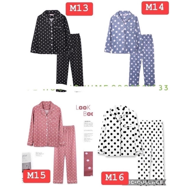 Bộ pịjama thu đông