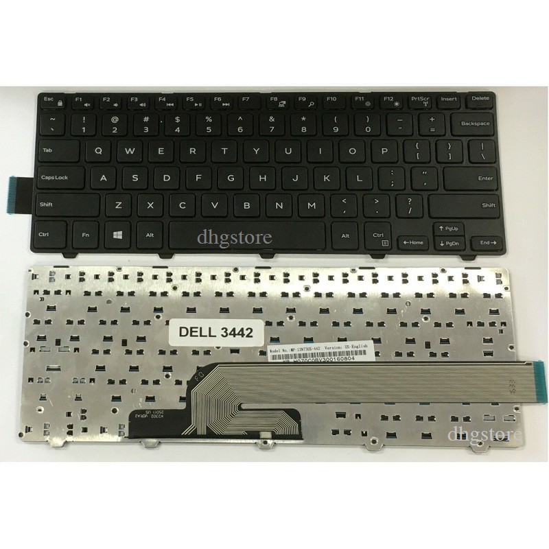 Bàn phím laptop Dell Inspiron 14-3000, 3441, 3442, 3443, 3878 ,5445, 5442, 5447, 5448, 7447,Latitude 3450