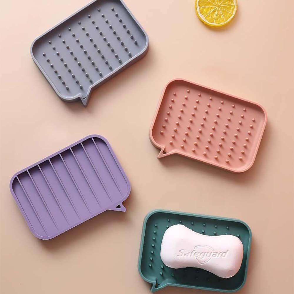 YIYU Giá Đỡ Xà Phòng Tự Dính Giúp Tiết Kiệm Không Gian Dễ Vệ Sinh 1 Cái