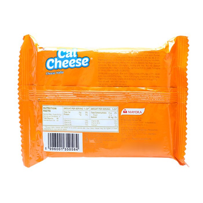 Bánh xốp Cal Cheese nhân kem phô mai 53,5g