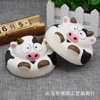 ĐỒ CHƠI SQUISHY BÒ SỮA TRÒN NẰM mã WXM43 Ggiá sập kh2