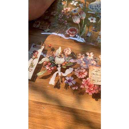 Chiết lẻ chu kỳ 100cm cuộn hoa mùa xuân Midnight Meet - Chất pet