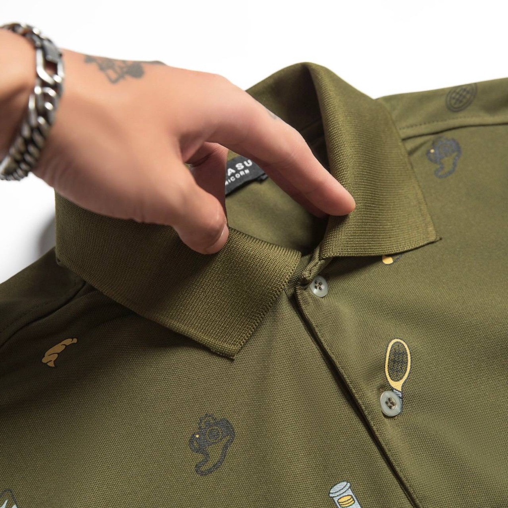 Áo Polo, áo thun nam cao cấp cổ bẻ phối UP SIZE XXXL 95kg form ôm dáng chuẩn đẹp chất thun lạnh cotton thoáng mát