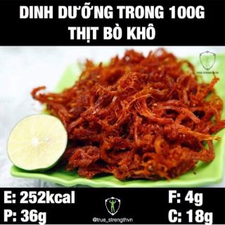 200G KHÔ BÒ XÉ MIẾNG NGON