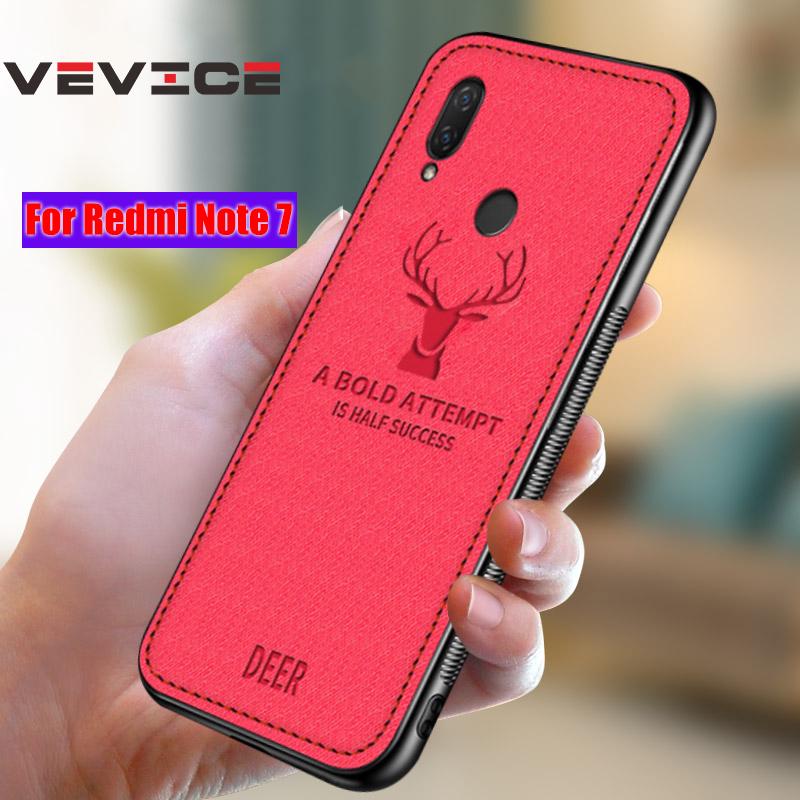 Ốp lưng silicon bọc vải da canvas cho điện thoại Xiaomi Redmi 7 K20 Pro Note 7 5 6 Pro Mi A1 6X 8 Lite