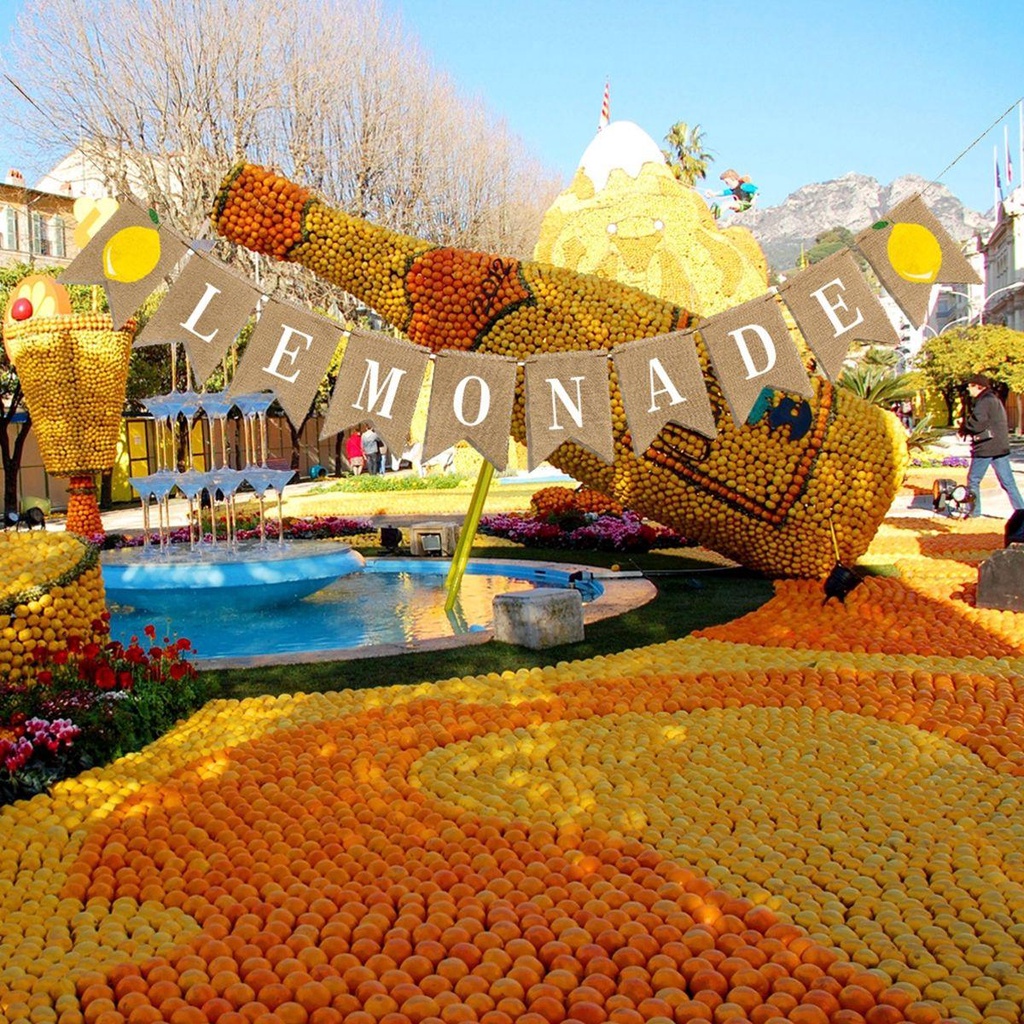 IVORY Dây Cờ Treo Tường Trang Trí Tiệc Sinh Nhật