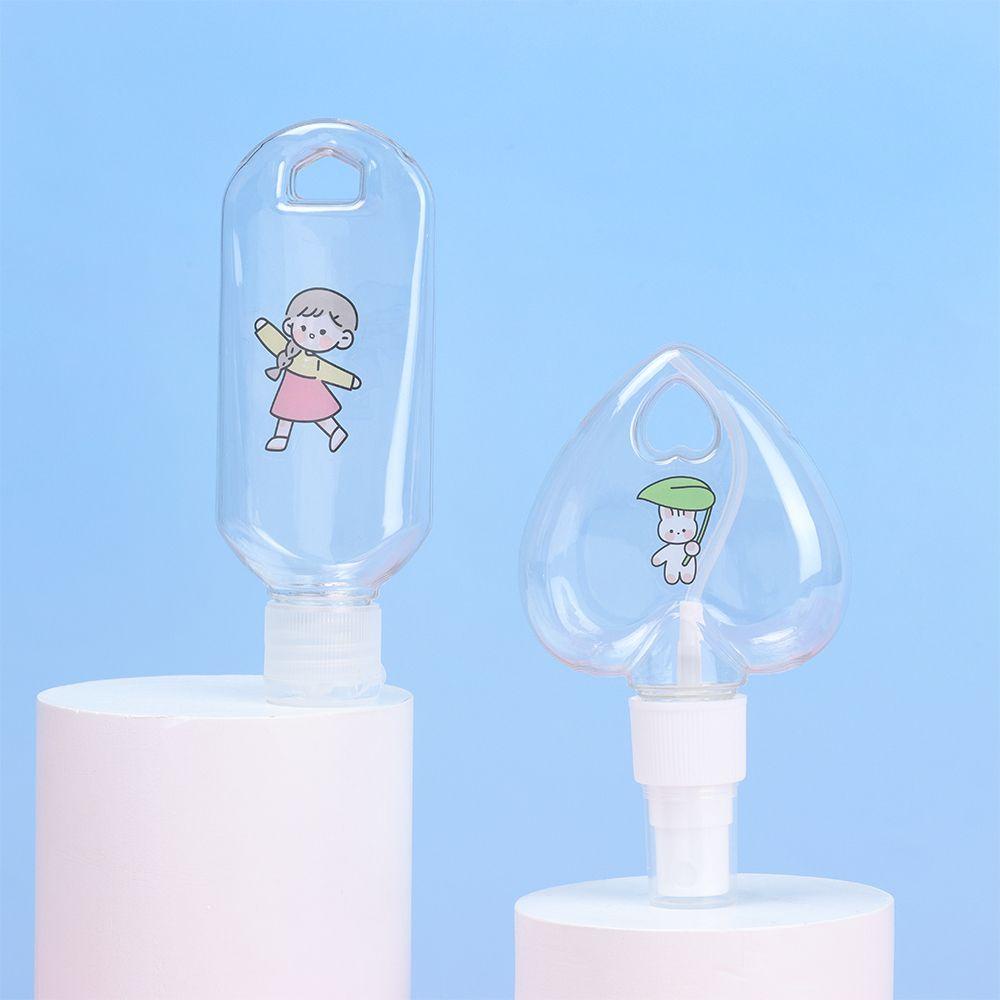 Chai Xịt Đựng Dung Dịch Rửa Tay Mini Có Thể Tái Sử Dụng Họa Tiết Hoạt Hình MIHAN1 30 / 50 / 60ml
