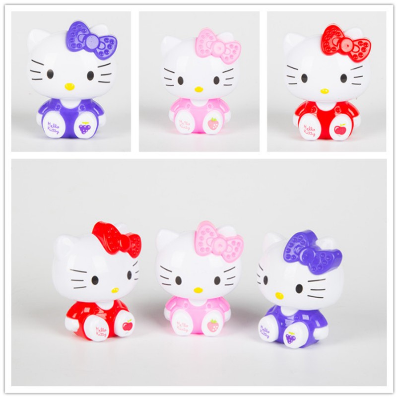 Bộ 3 Tượng Hello Kitty Trang Trí Bánh Sinh Nhật