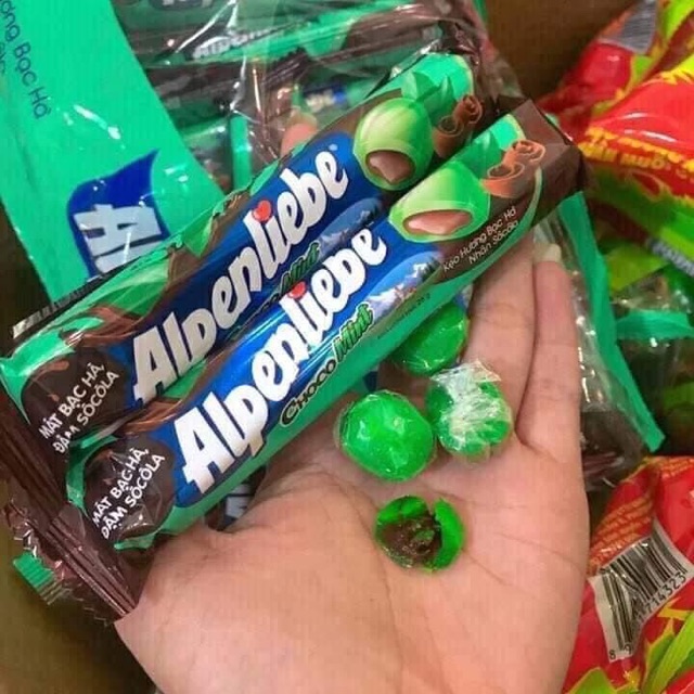 (CÓ SẴN)KẸO ALPENLIEBE hương xoài nhân muối ớt ( 16 thỏi)❣️ | BigBuy360 - bigbuy360.vn