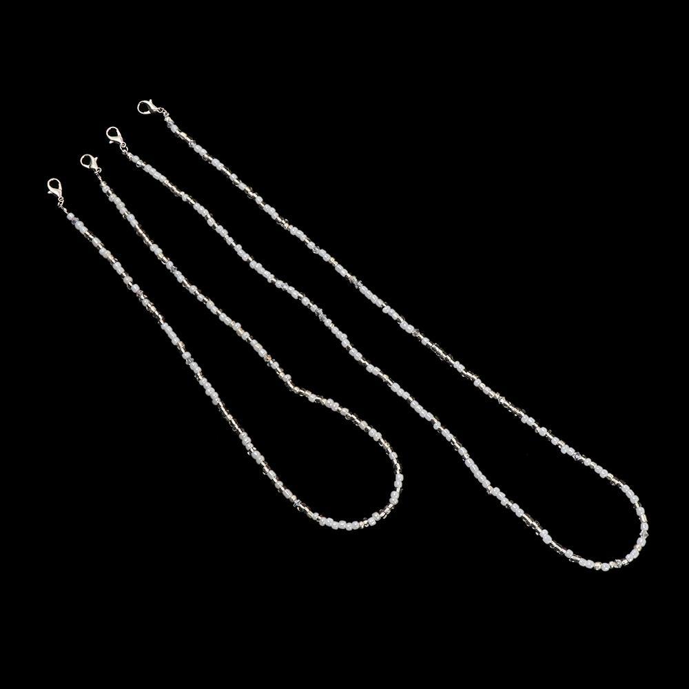 Dây Đeo Kính Đọc Sách Nối Dài Chống Thất Lạc Chuỗi Hạt Acrylic Cho Nam &amp;