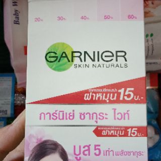 Combo 6 gói dưỡng trắng da Garnier Thái Lan